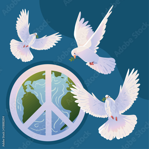 international day of peace, icons