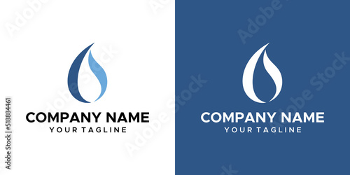 a waterdrop themed graphic image, on a blue and white background. vector graphics base.