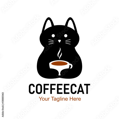 coffee cat logo