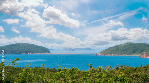 Cape Tobizin on the Russian island in Vladivostok