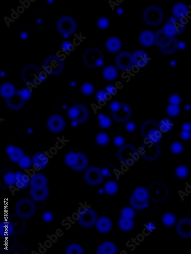 Blue black background with particles © damaisin1979