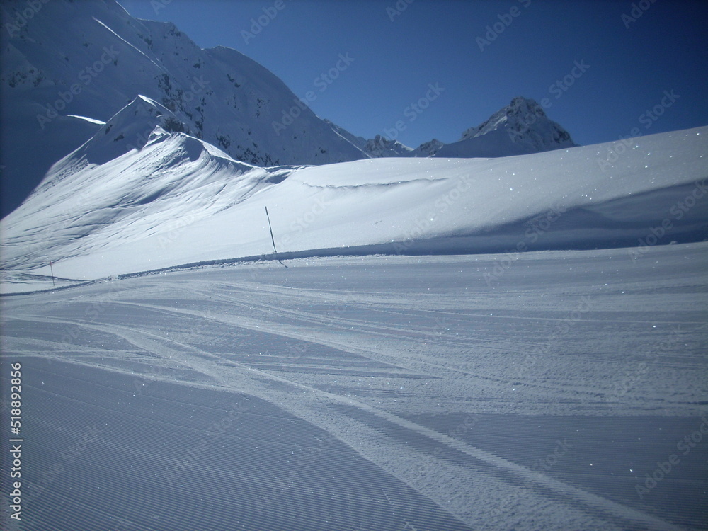 piste immaculée