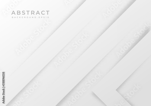Abstract Dynamic White Dimension Background with Copy Space for Text