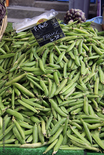 vente de petits pois