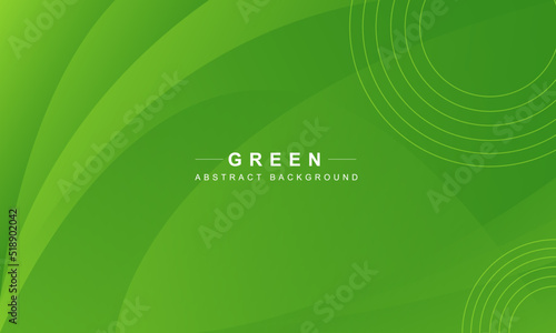 Light green geometric background. Dynamic shapes composition. Vector illustration. EPS 10.
