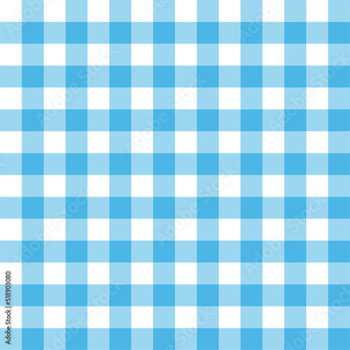 Gingham tablecloth vector seamless pattern