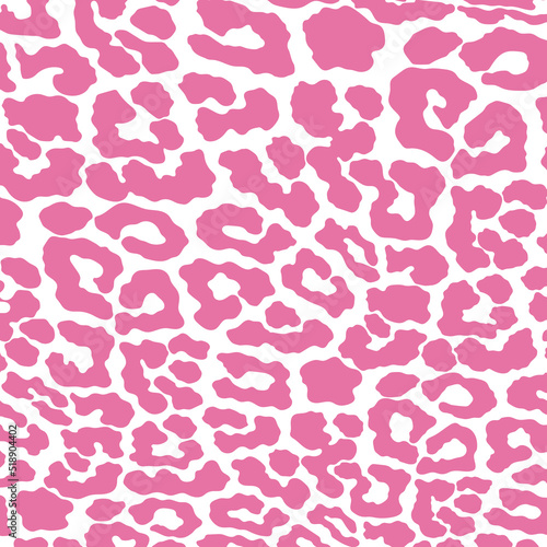 Wallpaper Mural Vector pink leopard print pattern animal seamless.  Leopard skin abstract for printing, cutting, crafts , stickers, web, cover, wall stickers, home decorate and more. Torontodigital.ca