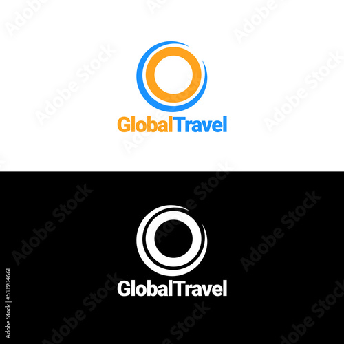 Travel Global Logo Vector Illustration. suitable for your company 