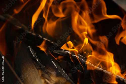 Огонь для барбекю Barbecue fire