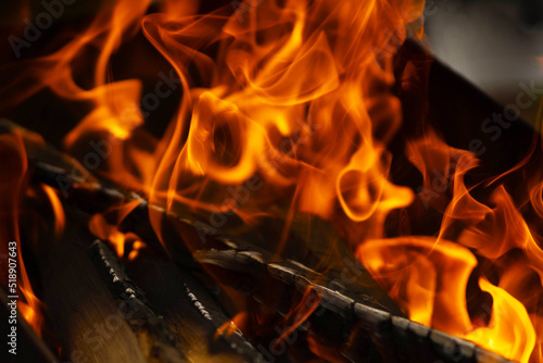 Огонь для барбекю Barbecue fire