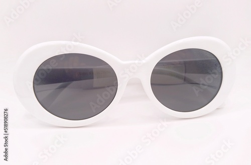 sunglasses on a white
