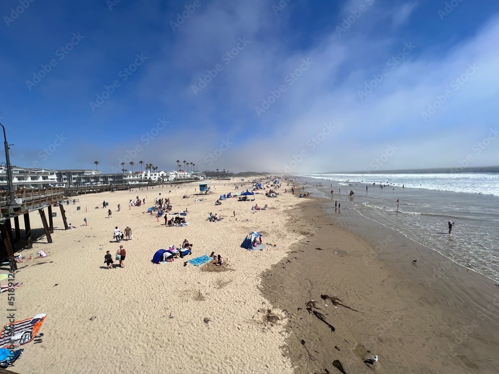 Pismo Beach Highway 1 Coastline California USA