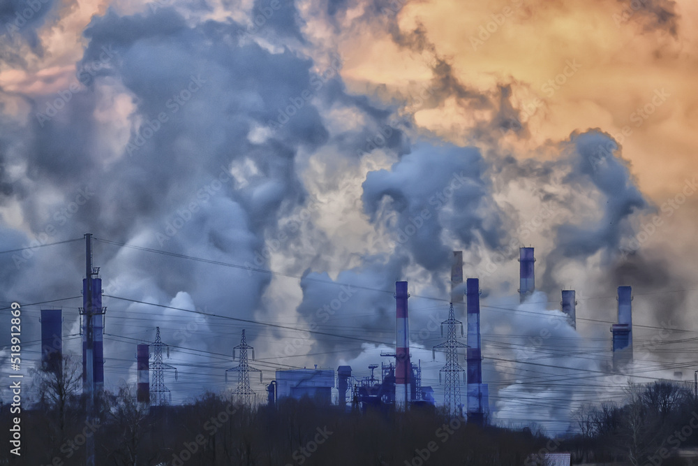 concept ecological problem industrial plant pollution abstract background concept ecological problem industrial plant pollution abstract background