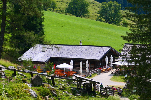 Berghütte auf der Oberhofalm photo