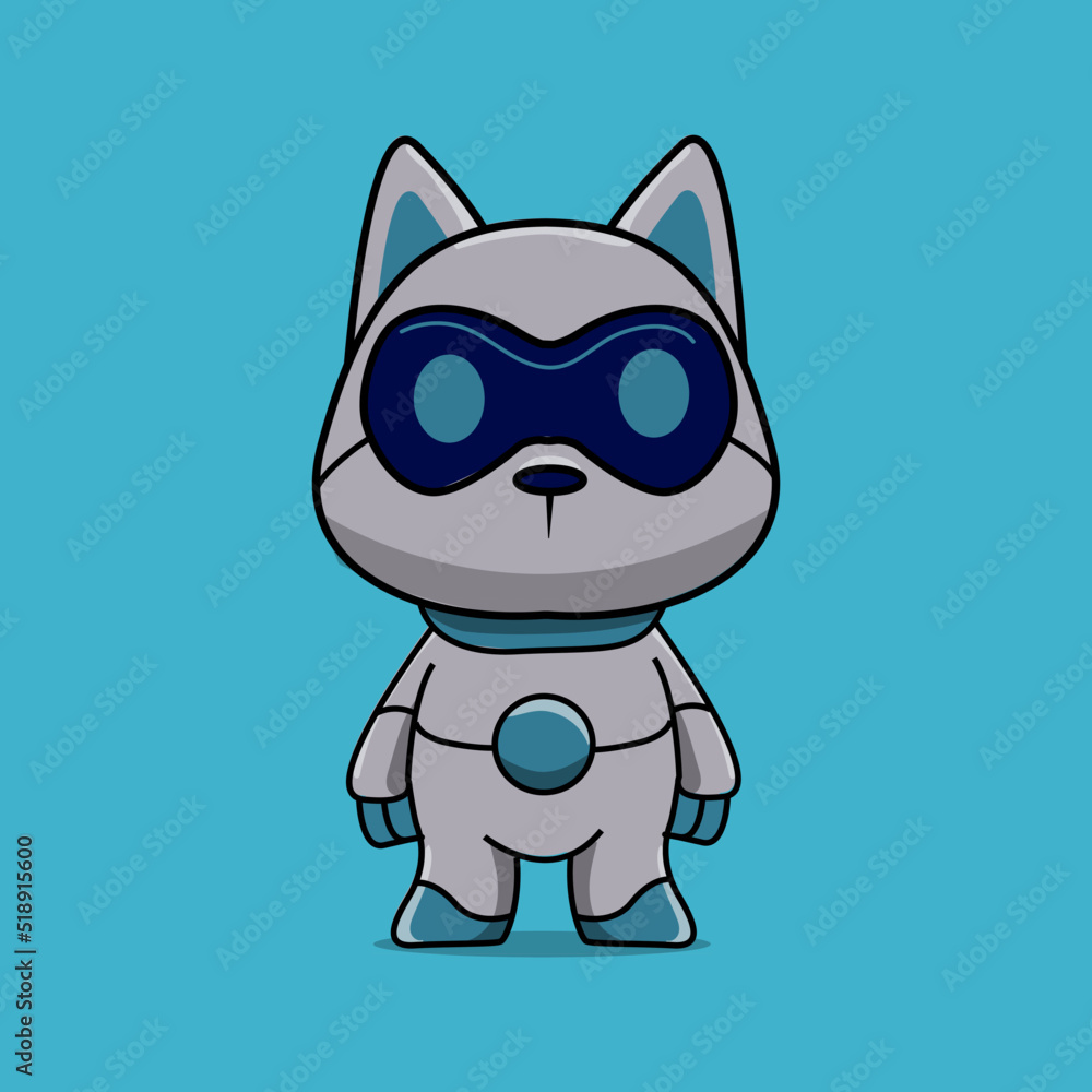 mascot robot animal cute mascot robot animal cute