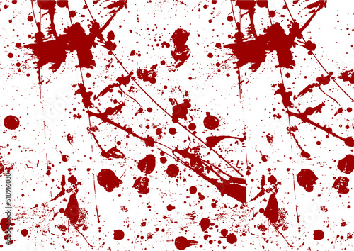 Abstract vector splatter red color isolated background design. illustration vector design.