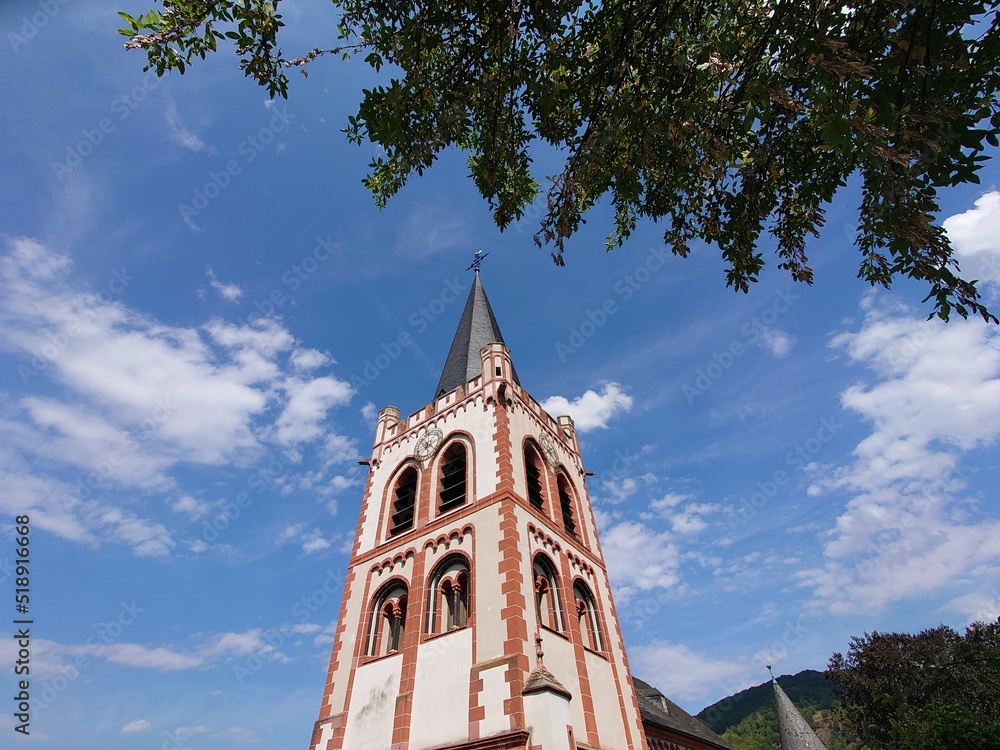 Fototapeta premium Unterwegs in Bacharach