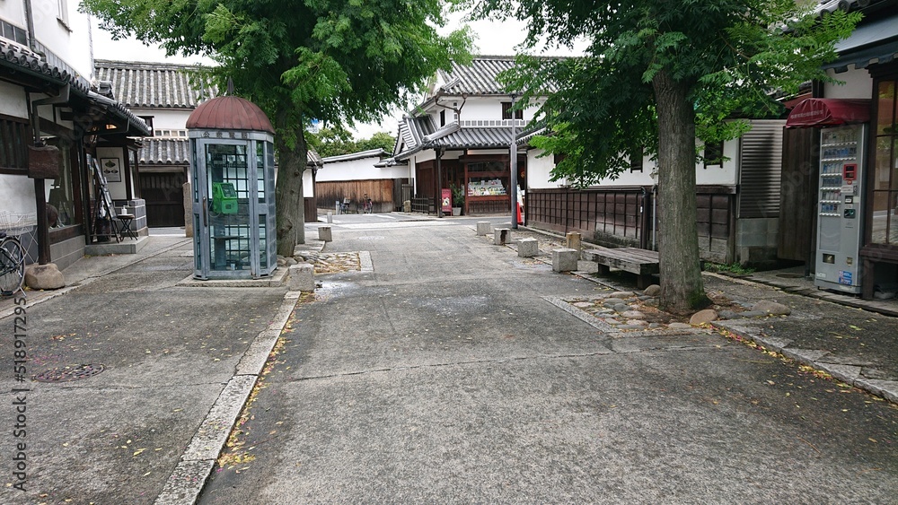 倉敷美観地区の古い通り