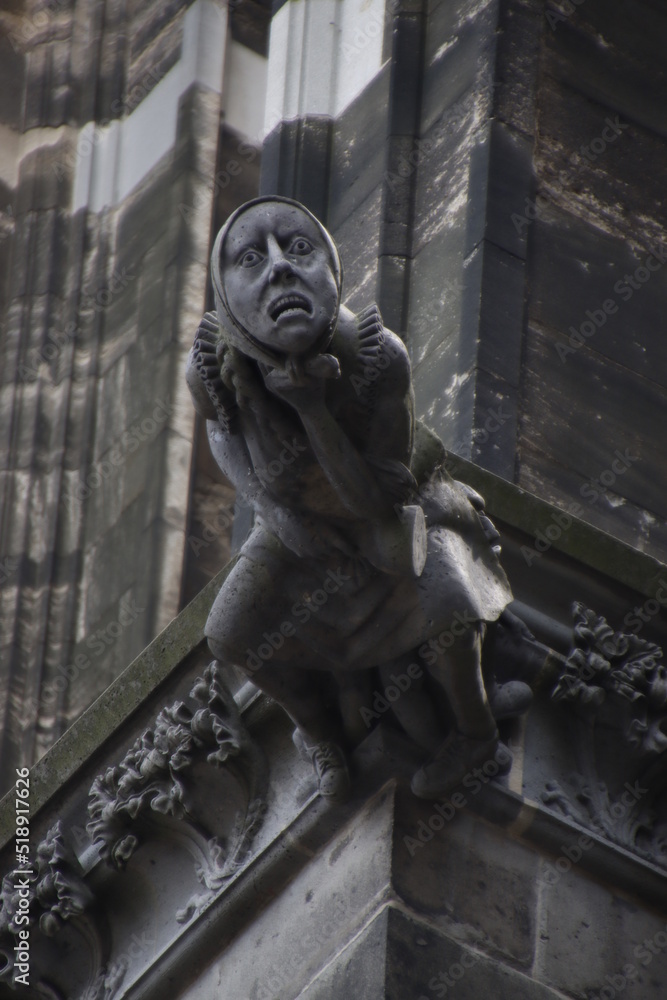 Detail of the Cathedral of Cologne, Spain Detail of the Cathedral of Cologne, Spain