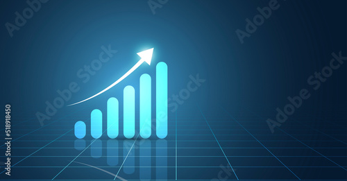 grafico, freccia, economia, finanza, 