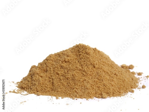 pile of full fat soy high protein source for swine livestock