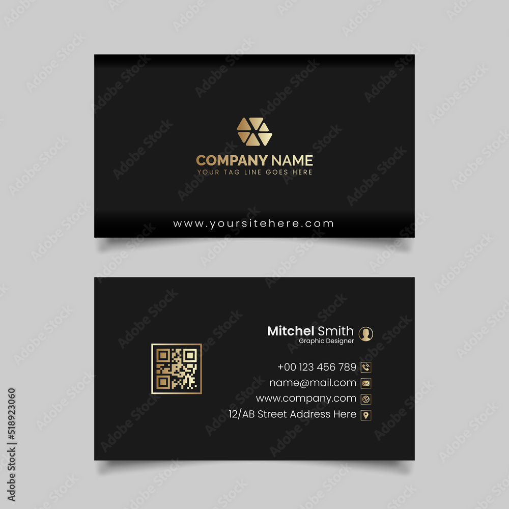 Creative Modern Business Card Template With Clean Design
Creative Modern Business Card Template With Clean Design