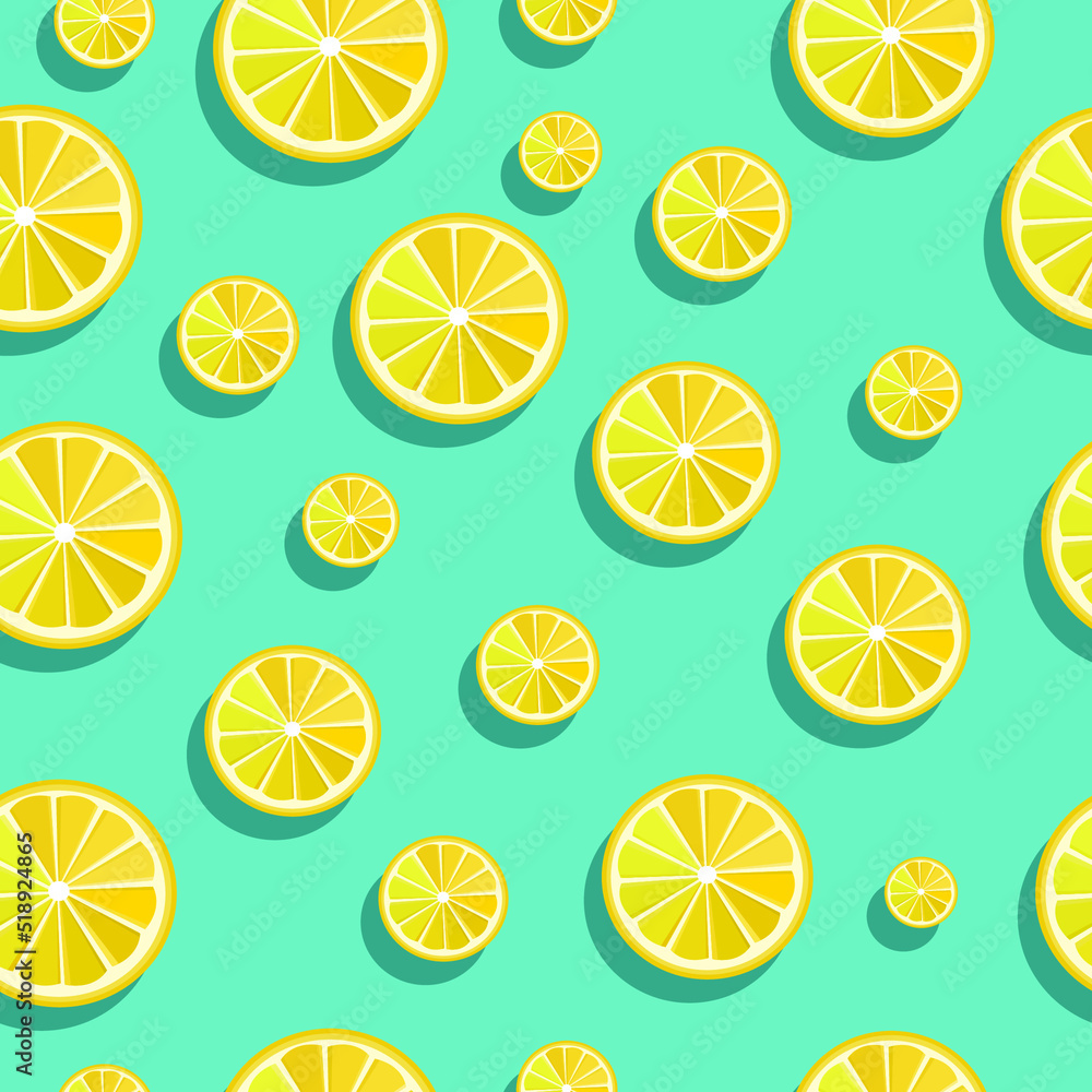 lemon pattern fruit lemo illustration vector patterns