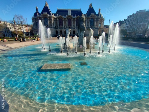 Place de la république à Lille