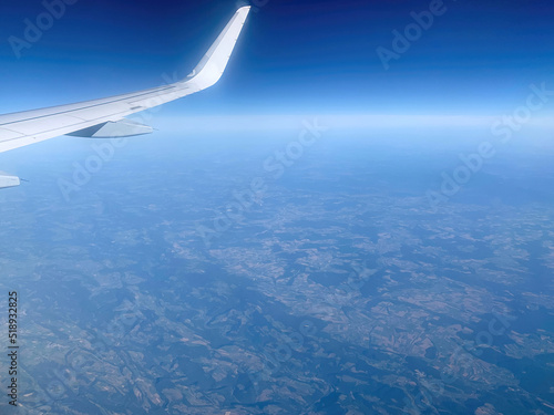 Airplane Window View on Earth 5