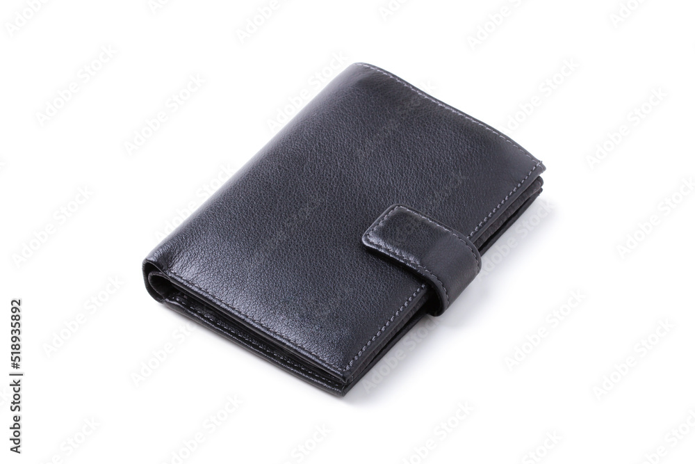 Black leather wallet Black leather wallet