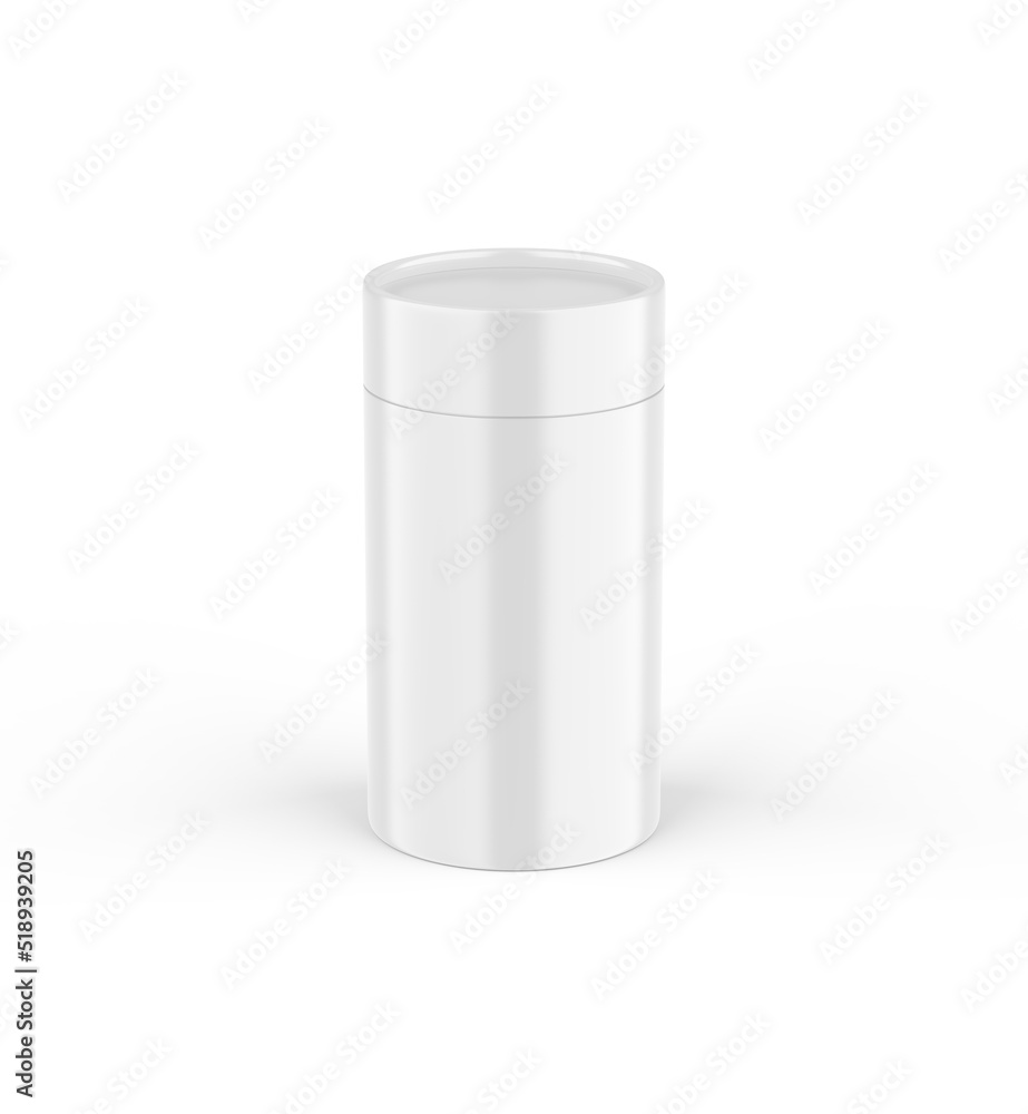 Closed Tube White Blank Glossy Paper 99x190 Closed Tube White Blank Glossy Paper 99x190