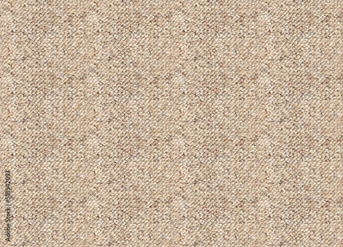 Fotografie Seamless beige carpet rug texture background from above