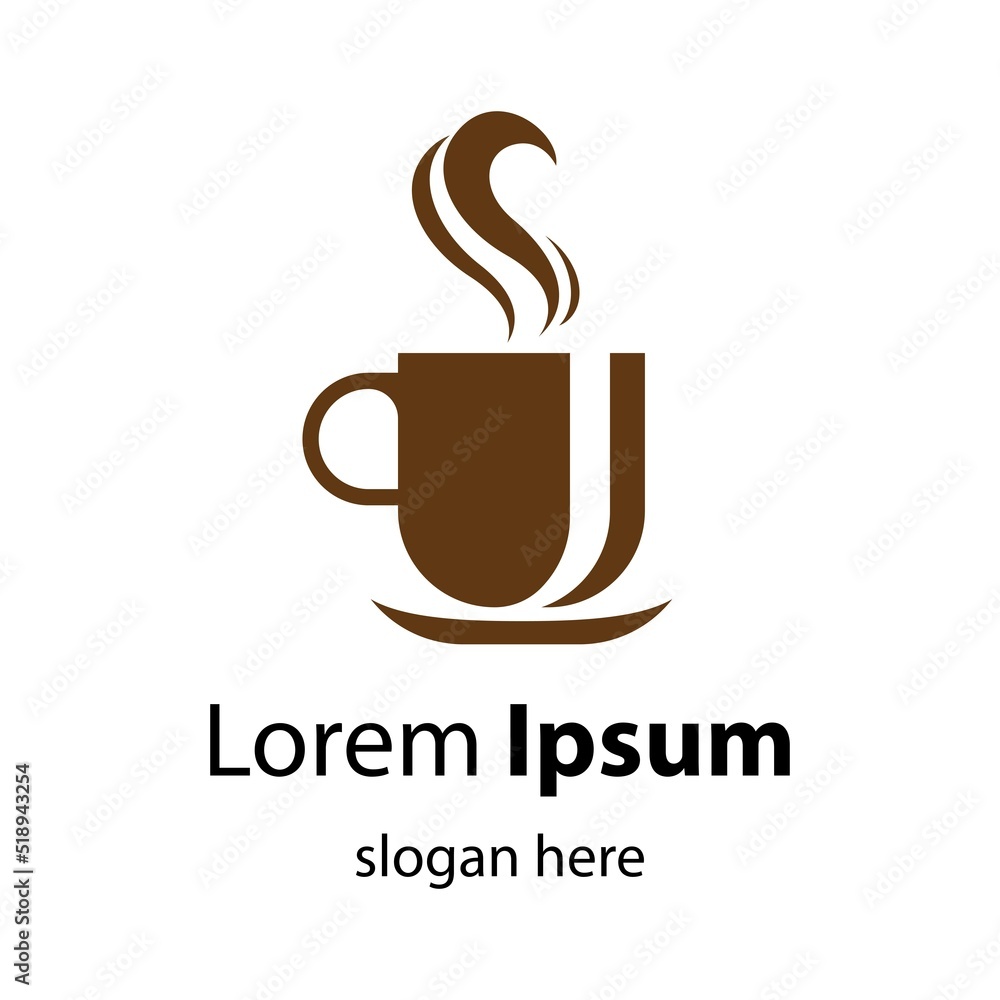 Obraz premium Coffee cup logo images