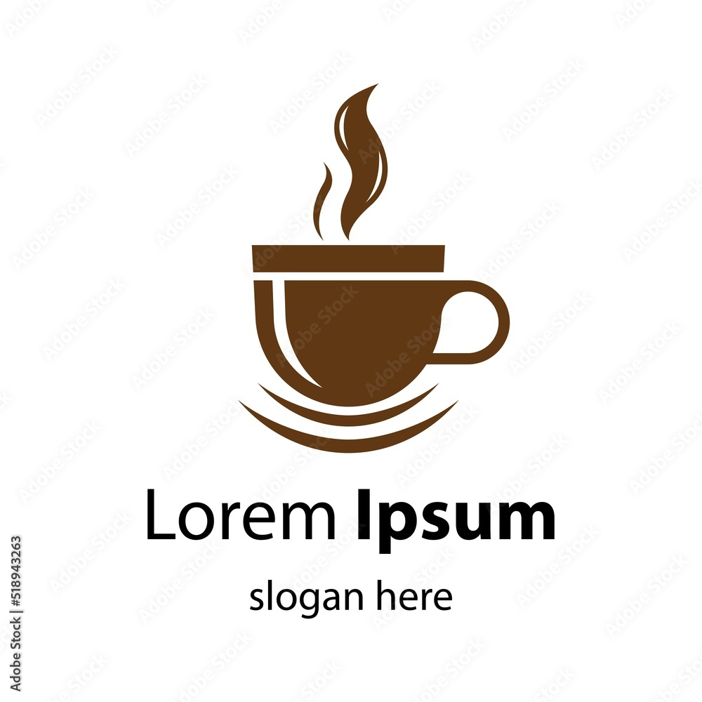 Obraz premium Coffee cup logo images