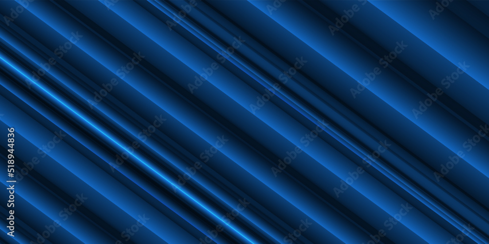 Obraz premium Futuristic blue light background