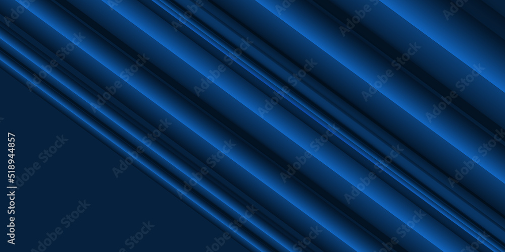 Obraz premium Futuristic blue light background
