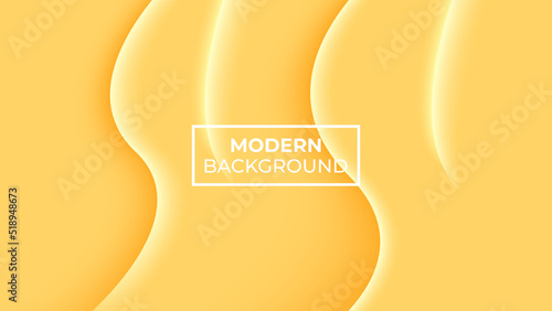 Modern background with effects such as dark and light waves with orange color , easy to edit
