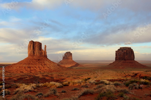 Rock Formations in Monument Valley, Arizona