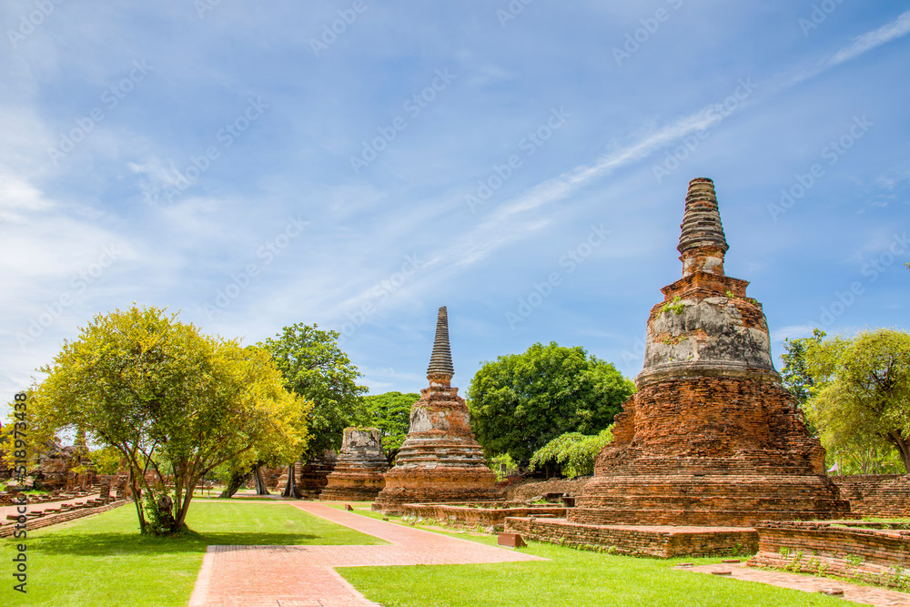 The Prang in Wat Phra Si Sanphet, which means 