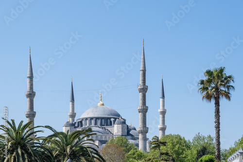 Sultan Ahmed Mosque in city Istanbul