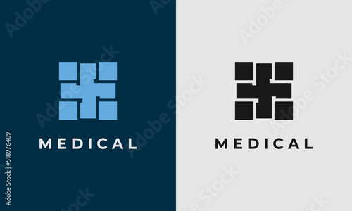 Medical Logo Design ,For Hospital , Clinic , Pharmacy ,Vector Template
