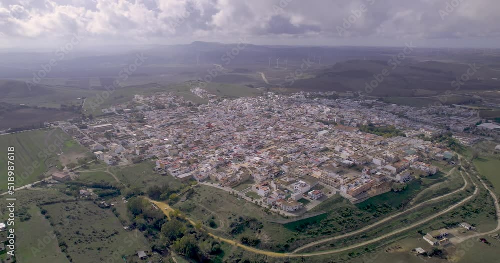 4K Aerial Views - San José y Paterna - Aerial landscape - Cadiz, Spain 4K Aerial Views - San José y Paterna - Aerial landscape - Cadiz, Spain