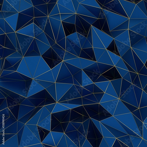 Abstract blue wave pattern,...