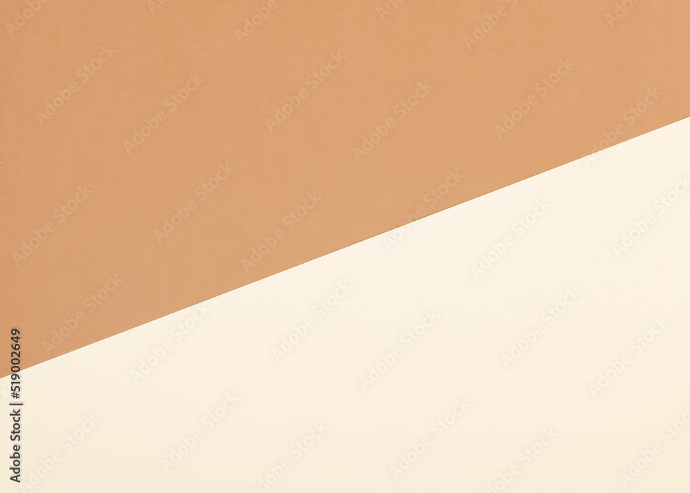 Two-color background made with diagonal line. Yellow and brown colorway Two-color background made with diagonal line. Yellow and brown colorway