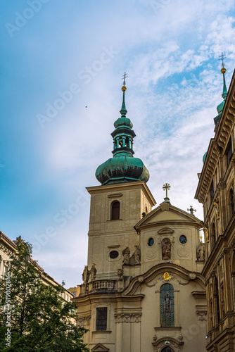 Church of St Havel in Prague.