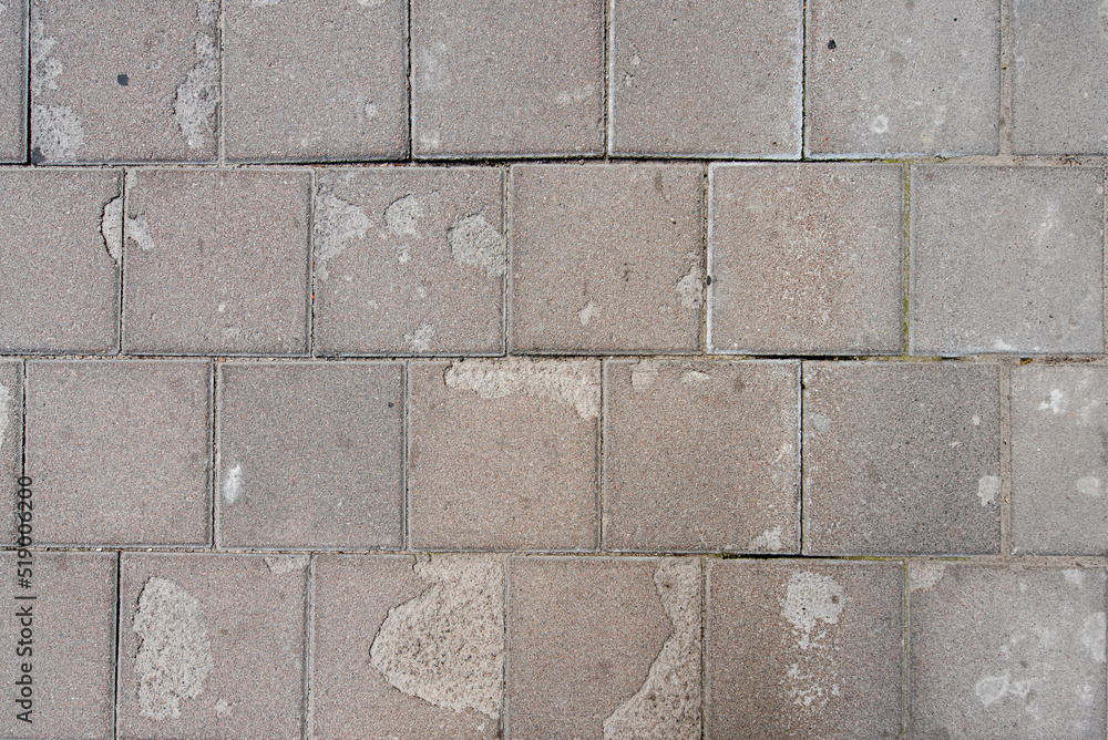 Obraz premium gray cobblestone texture background