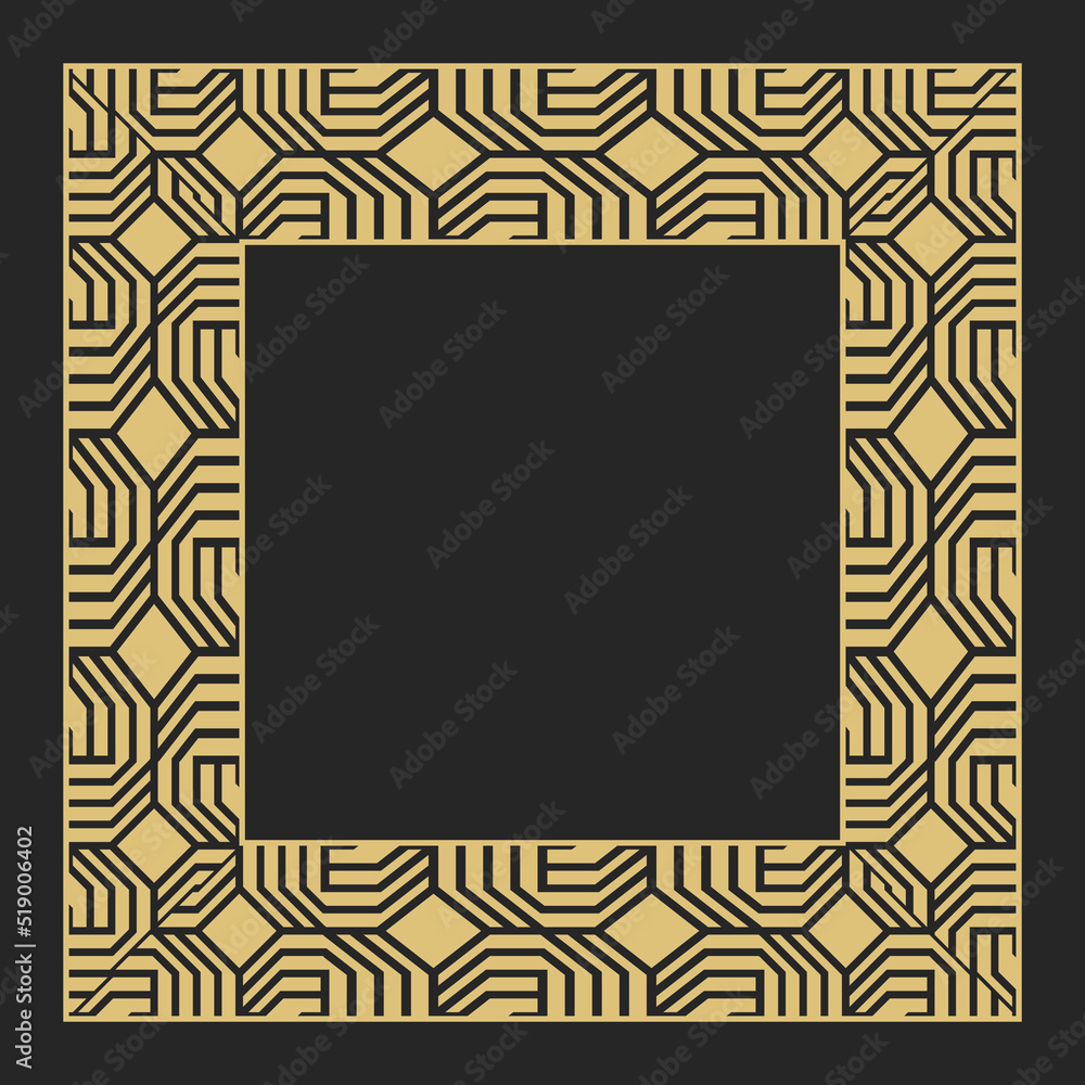 Decorative circular ornament. Decorative circular ornament.