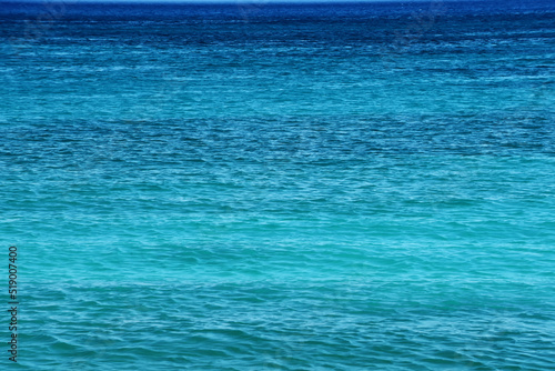 Blue ripple sea water texture or background.
