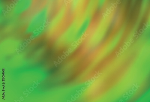 Light Green, Yellow vector glossy abstract backdrop. © smaria2015
