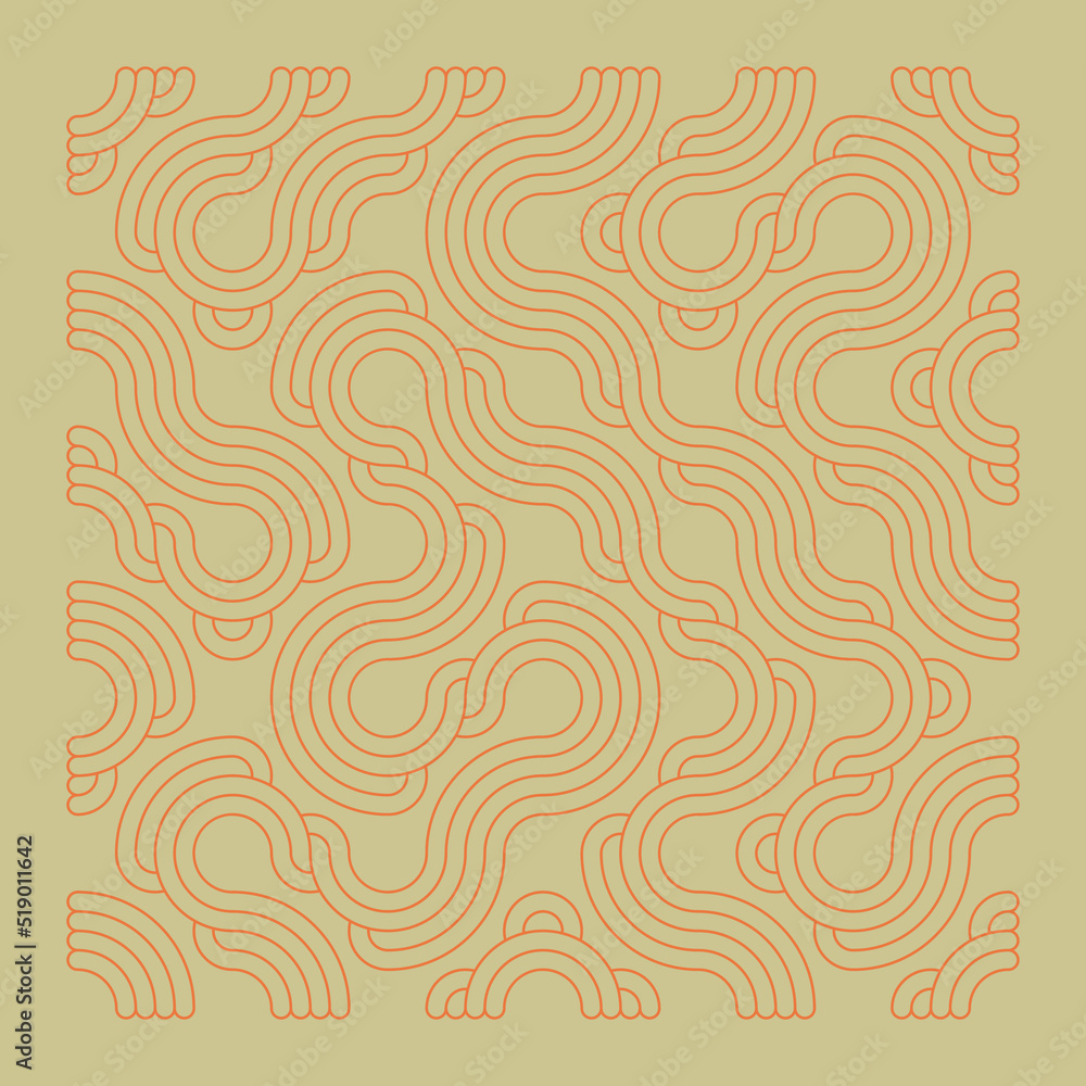Color truchet tiling connections illustration Color truchet tiling connections illustration